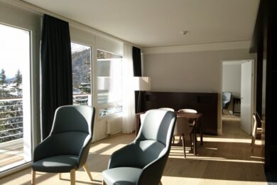 Etappenweise Aufwertung der HGK fortgeführt – hotelähnliche Umgebung neu auch in den Gästezimmern des 4.OG